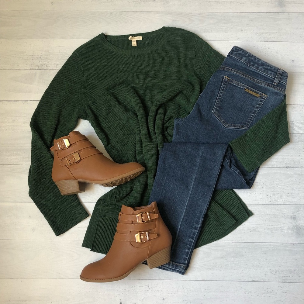 Eileen Fisher Green Sweater